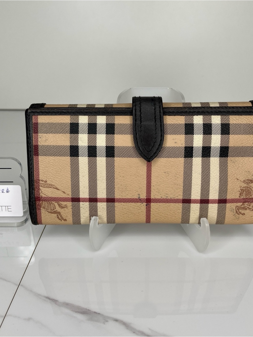 Burberry Monogram Long Wallet